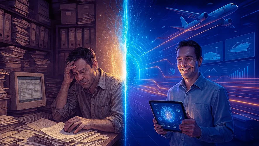 Supervivencia Competitiva: El Mindset Digital en la Logística Moderna