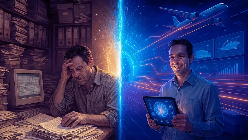 Supervivencia Competitiva: El Mindset Digital en la Logística Moderna